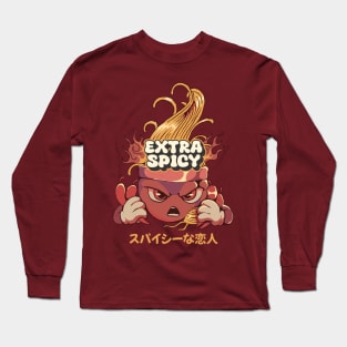 extra spicy ramen Long Sleeve T-Shirt